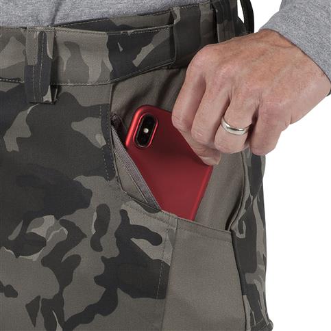 DURADRIVE MEN'S COMPASS CONVERTIBLE CARGO PANTS RED LABEL- CAMO